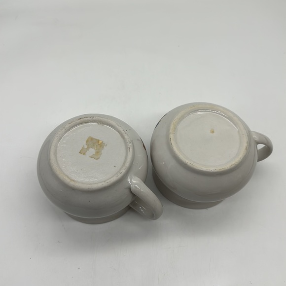 Vintage Set of 2 Recipe Mugs/Bowls-Onion Soup & Scotch Broth-1970’s - Picture 3 of 7